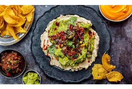 Super loaded huchos nachos