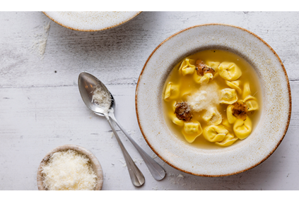 Tortellini en brodo