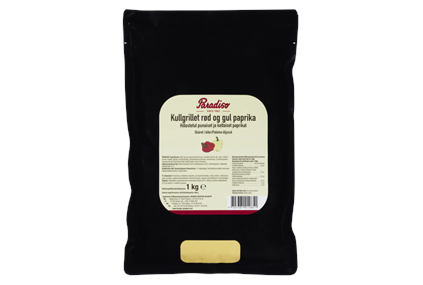 Kullgrillet Paprika Rød&Gul