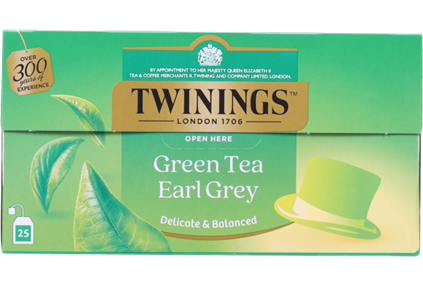 Grønn te Earl Grey