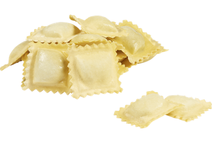 Ravioli ricotta/urter