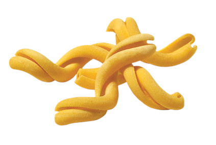 Strozzapreti pasta kokt