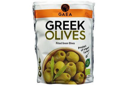 Organic Olives Pitted Green