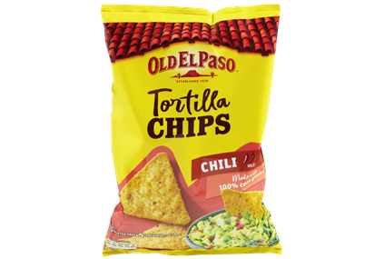 Crunchy Tortilla Chips Chili