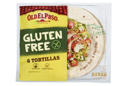 6 Tortilla Medium Glutenfri