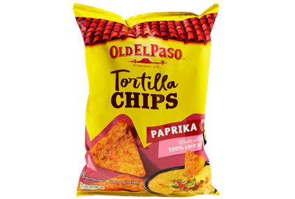 Crunchy Tortilla Chips Paprika