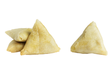 Samosa m karri grønnsaker