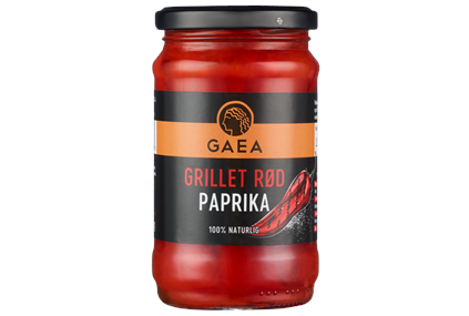 Grillet Rød Paprika
