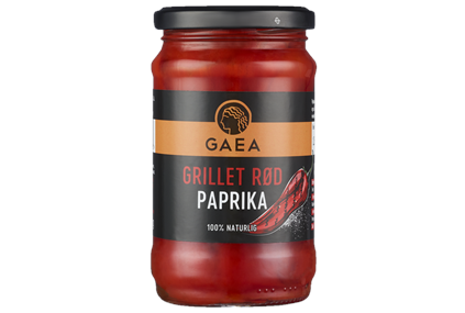 Grillet Rød Paprika