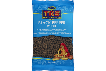Sort Pepper hel 100g