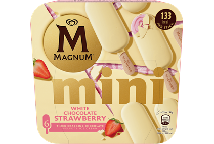 Mini White Choc. Strawberry