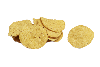 Tortilla chips salt