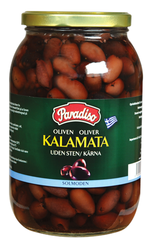 Kalamataoliven  u/sten
