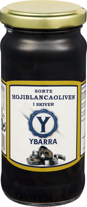 Sorte Hojiblanca Oliven Skiver