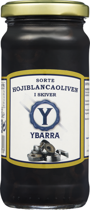 Sorte Hojiblanca Oliven Skiver