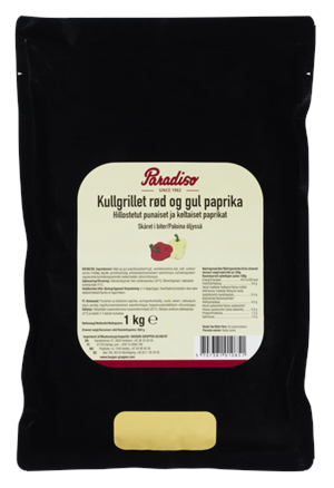 Kullgrillet Paprika Rød&Gul