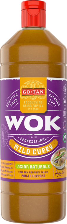 Woksaus Mild Curry