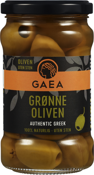 Grønne Oliven uten Sten