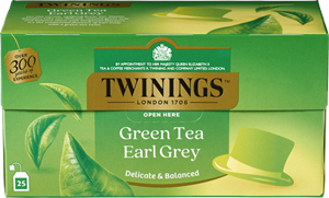 Grønn te Earl Grey
