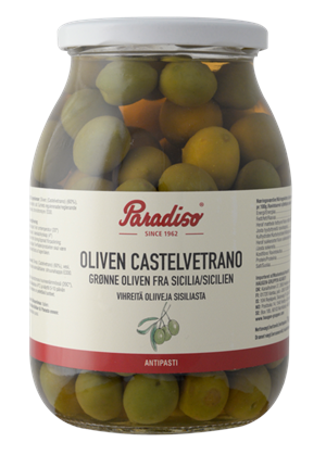 Oliven Castelvetrano Grønne