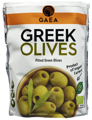 Organic Olives Pitted Green