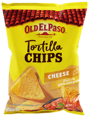 Crunchy Tortilla Chips Cheese
