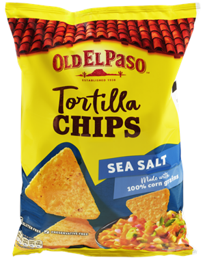 Crunchy Tortilla Chips Seasalt