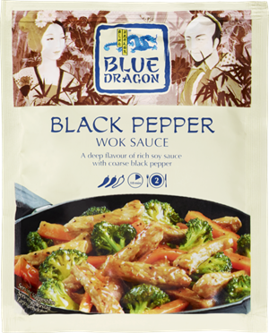 Woksaus Black Pepper