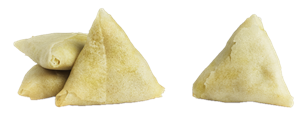 Samosa m karri grønnsaker