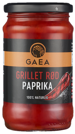 Grillet Rød Paprika