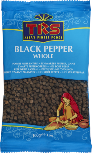 Sort Pepper hel 100g