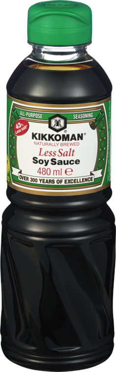 Soyasaus mindre salt 480ml