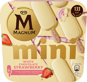 Mini White Choc. Strawberry