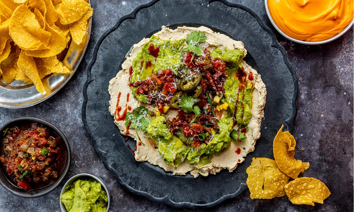 Super loaded huchos nachos