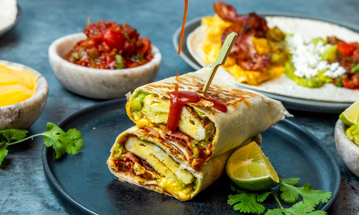 Frokost burrito